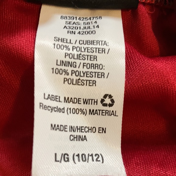 Holiday Editions Red and Black Glitter Dress 10/12 - Picture 6 of 9